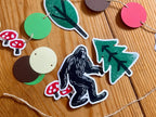 Bigfoot Garland Kit - colorful outdoorsy decor