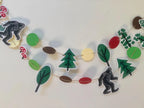 Bigfoot Garland Kit - colorful outdoorsy decor