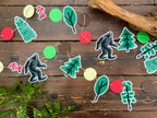 Bigfoot Garland Kit - colorful outdoorsy decor