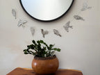 Birds Metal Foil Garland Embossing Kit - DIY embossed metal craft kit - makes tin garland, ornaments, and decorations - crafting party kit