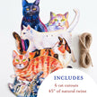 Cats illustrated paper garland