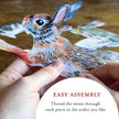 Rabbits Garland - illustrated hares paper banner - Easter bunny bunting